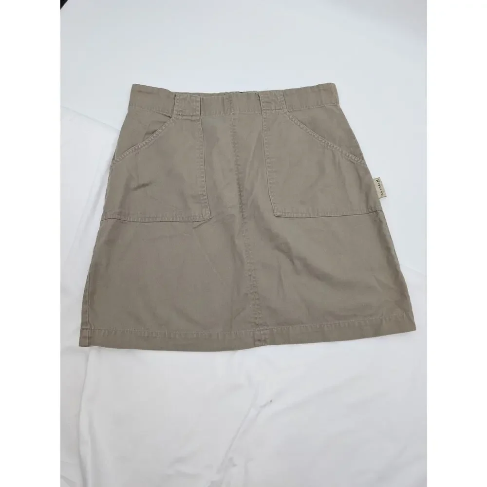 Route 66 Girls Tan Skirt 11/12 School Uniform Closet Staple